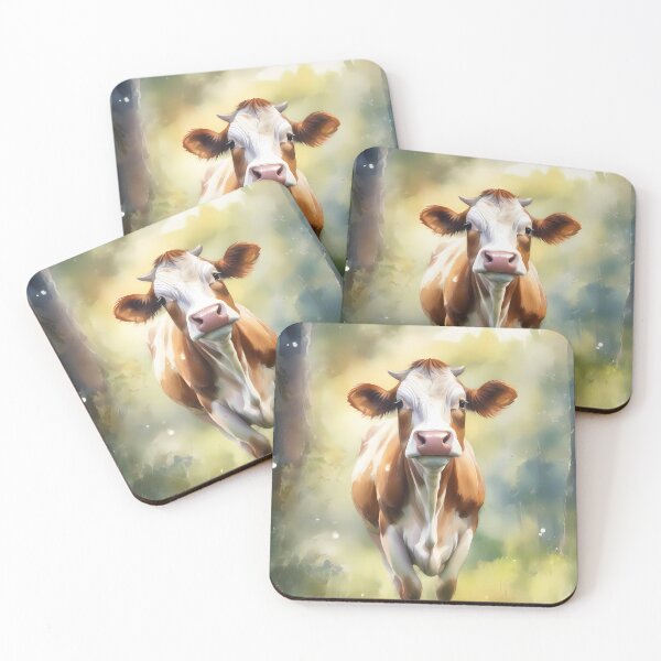 Item preview, Cow in Woods designed and sold by CalmnessbyChoice.