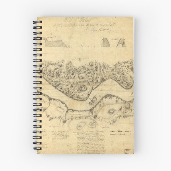 Item preview, Original West Point Survey Map October 24th-27th 1783 designed and sold by allhistory.