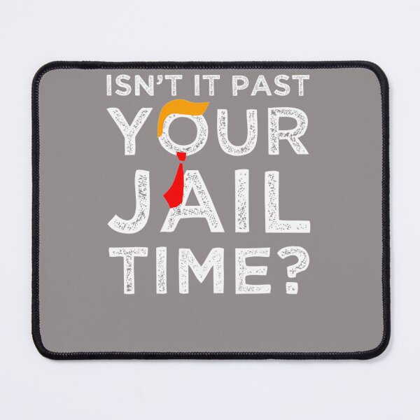 Item preview, ISNT-IT-PAST-YOUR-JAIL-TIME-T-SHIRT designed and sold by IriaVeliz.