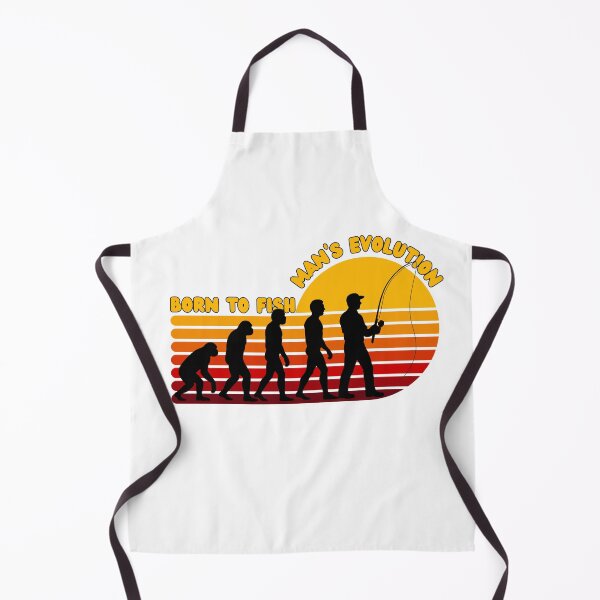 Item preview, Born to Fish – Man’s Evolution – Funny Fishing T-Shirt designed and sold by SVALANART.