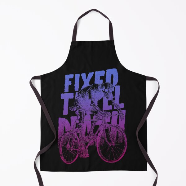 Item preview, FIXED TILL DEATH – Skeleton Fixed Gear Rider | Urban Cycling Art designed and sold by Absyntart.