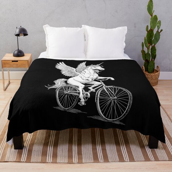 Item preview, Cycling Bicycle Unicorn Vintage Cyclist Funny Biker Animal designed and sold by GrandeDuc.