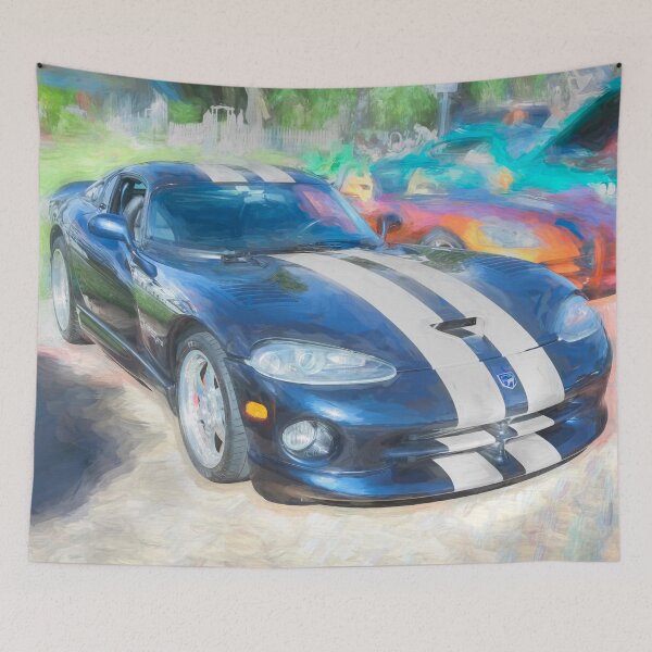 Artikelvorschau, 2001 Blaue Viper GTS X106 entworfen und verkauft von RichFrancoCars.