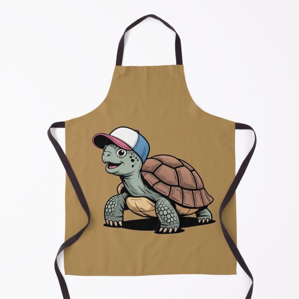 Item preview, Cool Cartoon Turtle with Cap – Fun Animal Character Illustration designed and sold by Royalsticker.