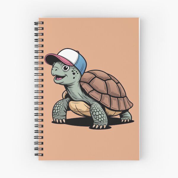 Item preview, Cool Cartoon Turtle with Cap – Fun Animal Character Illustration designed and sold by Royalsticker.