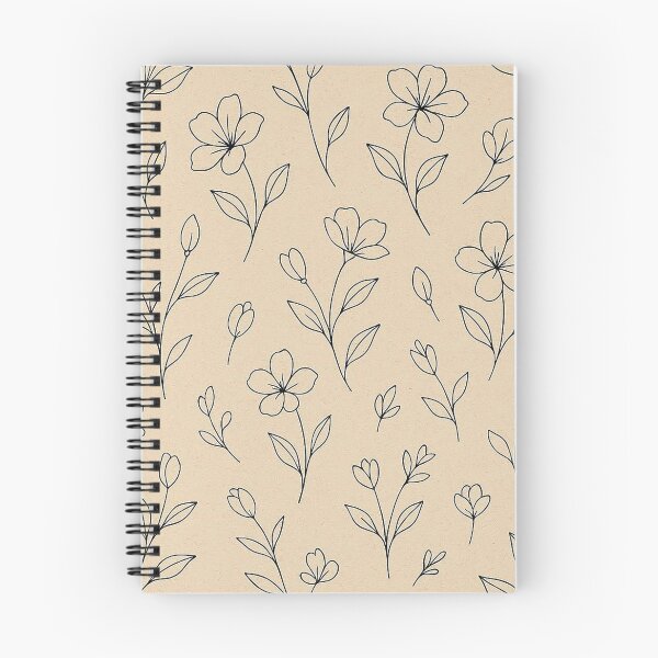 Item preview, Minimalist Floral Line Art Pattern designed and sold by MiLaKK.