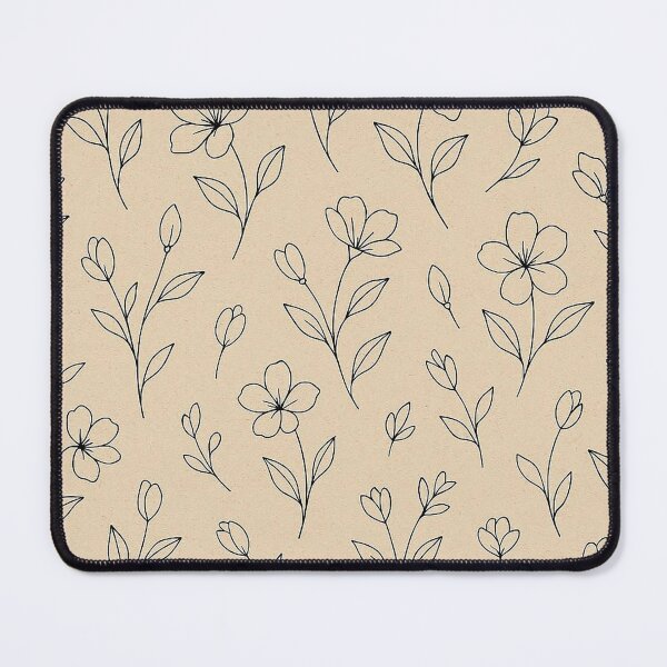 Item preview, Minimalist Floral Line Art Pattern designed and sold by MiLaKK.