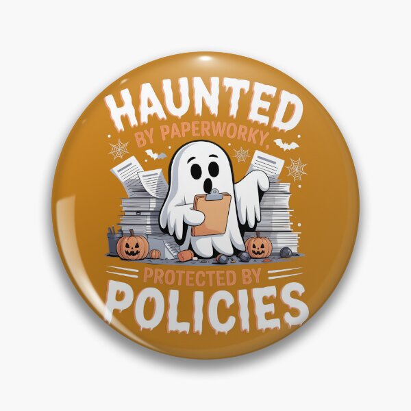 Item preview, Haunted by Paperwork Ghost designed and sold by PeteLawliiet.