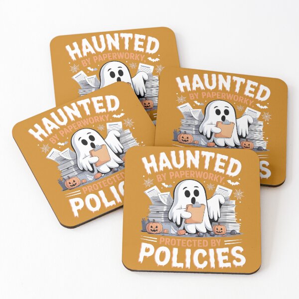 Item preview, Haunted by Paperwork Ghost designed and sold by PeteLawliiet.