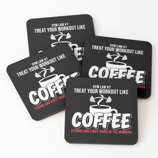 Item preview, Treat Your Workout Like Coffee designed and sold by Joyful-Park.