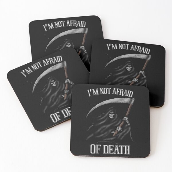 Item preview, I'm not afraid of death Spooky Halloween T-Shirt designed and sold by OldSkullDesigns.