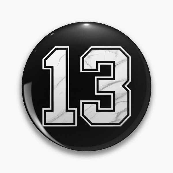 Item preview, Marble Number 13 Bold Athletic Graphic designed and sold by Digital Art Works  Hub.