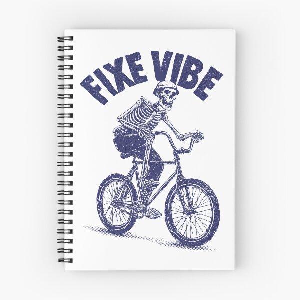 Item preview, FIXIE VIBE – Skeleton Fixed Gear Rider designed and sold by Absyntart.