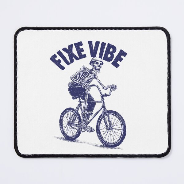 Item preview, FIXIE VIBE – Skeleton Fixed Gear Rider designed and sold by Absyntart.