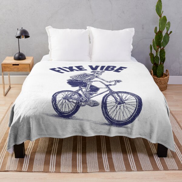 Item preview, FIXIE VIBE – Skeleton Fixed Gear Rider designed and sold by Absyntart.