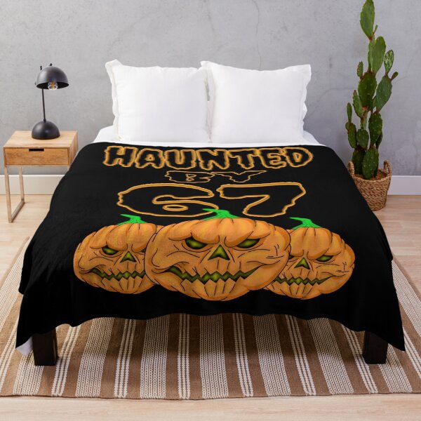Item preview, Haunted by 67 – funny ghost and pumpkin halloween costume designed and sold by TheEndDesign.