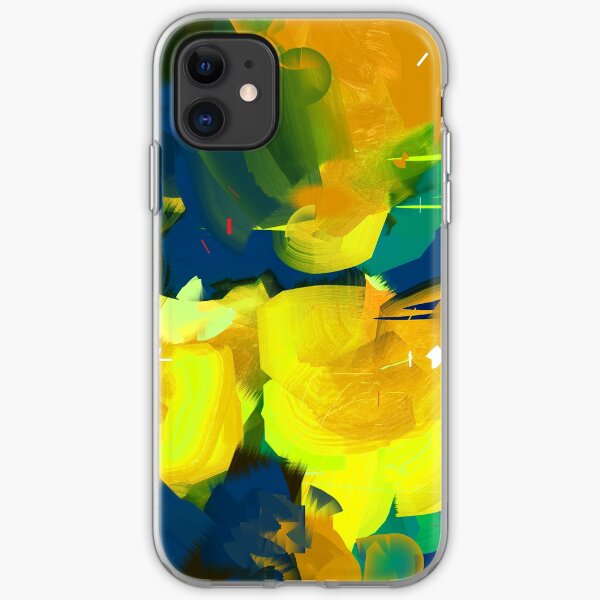 Sommer #Abstrakt #Blumen iPhone Flexible Hülle