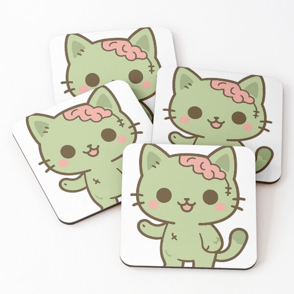 Item preview, Catlloween – Zombie Cat designed and sold by ReineDingo.