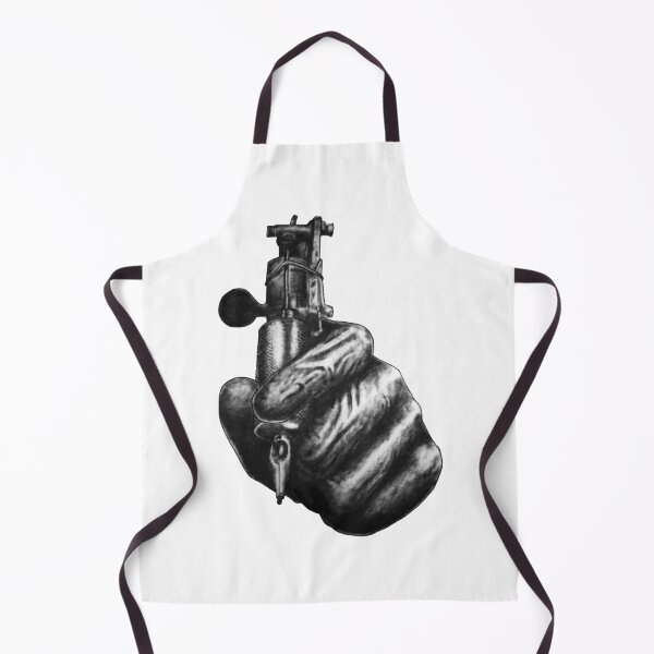 Item preview, Gloved hand with tattoo machine designed and sold by TheTattooGuy.