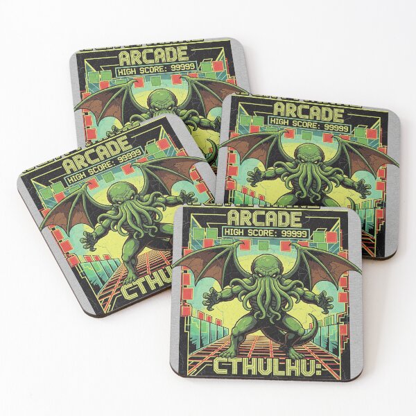 Item preview, Retro Arcade Cthulhu Nightmare designed and sold by CyberdogStudios.