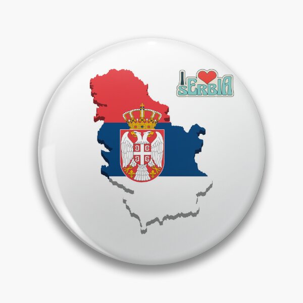 Item preview, Serbian Flag – Serbia Pride Design designed and sold by BalkanCulture.