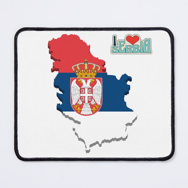 Item preview, Serbian Flag – Serbia Pride Design designed and sold by BalkanCulture.