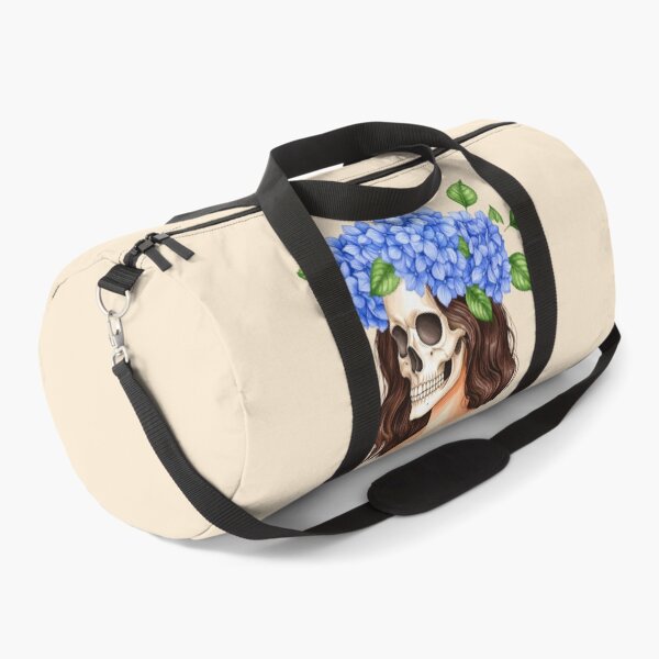 Item preview, SKULL WITH HYDRANGEA WREATH designed and sold by cubiask.