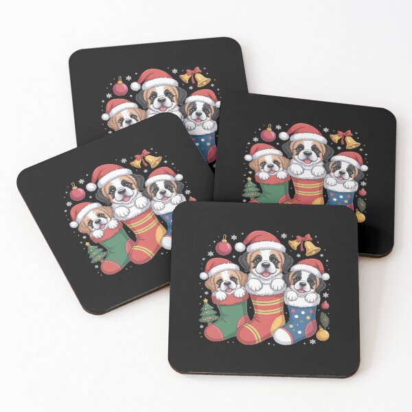Item preview, Bernedoodle Dog in Christmas Xmas designed and sold by FranzFriesen.