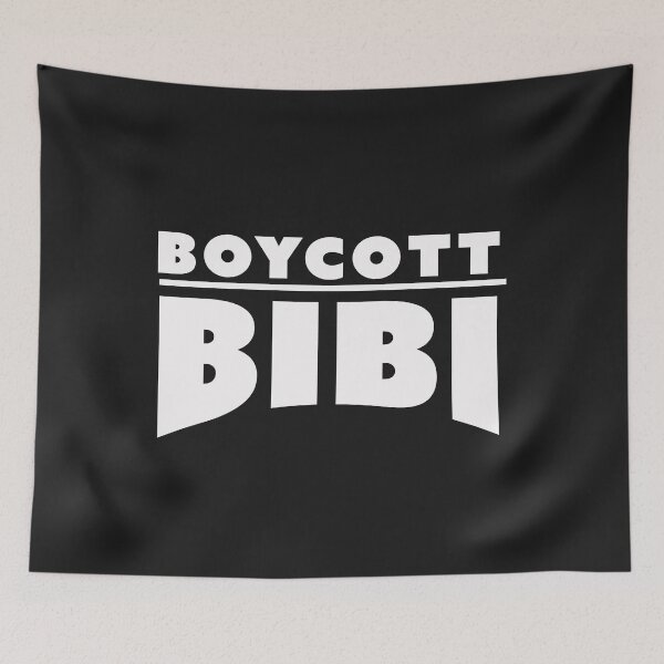 Item preview, Boycott Bibi designed and sold by AuroraXGreen.
