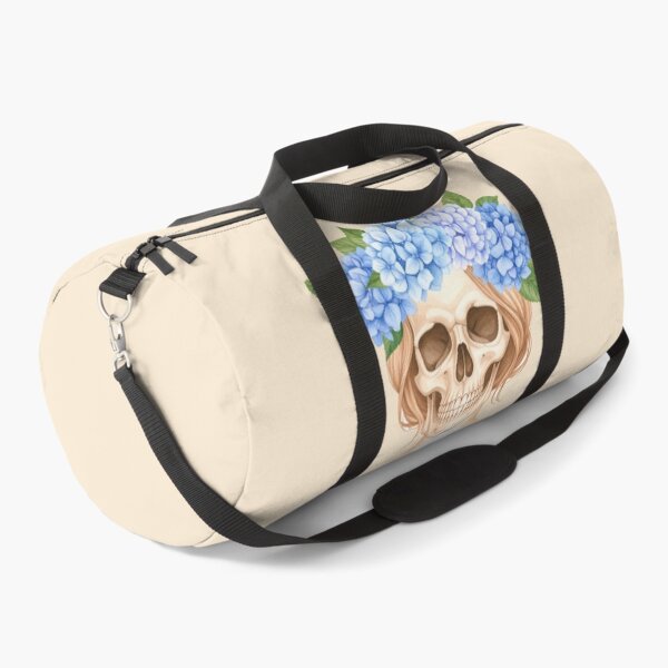 Item preview, SKULL WITH HYDRANGEA WREATH designed and sold by cubiask.