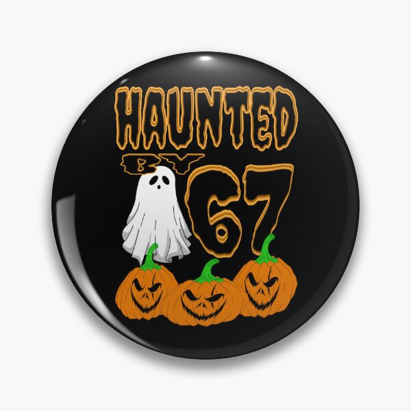 Artikelvorschau, Haunted by 67 – lustiges Geister- und Kürbis-Halloweenkostüm entworfen und verkauft von TheEndDesign.