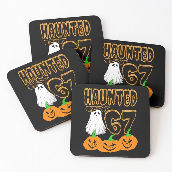 Item preview, Haunted by 67 – funny ghost and pumpkin halloween costume designed and sold by TheEndDesign.