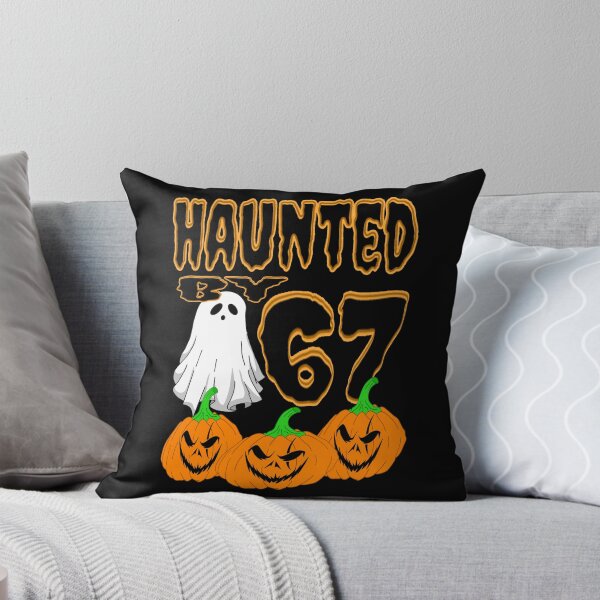 Item preview, Haunted by 67 – funny ghost and pumpkin halloween costume designed and sold by TheEndDesign.