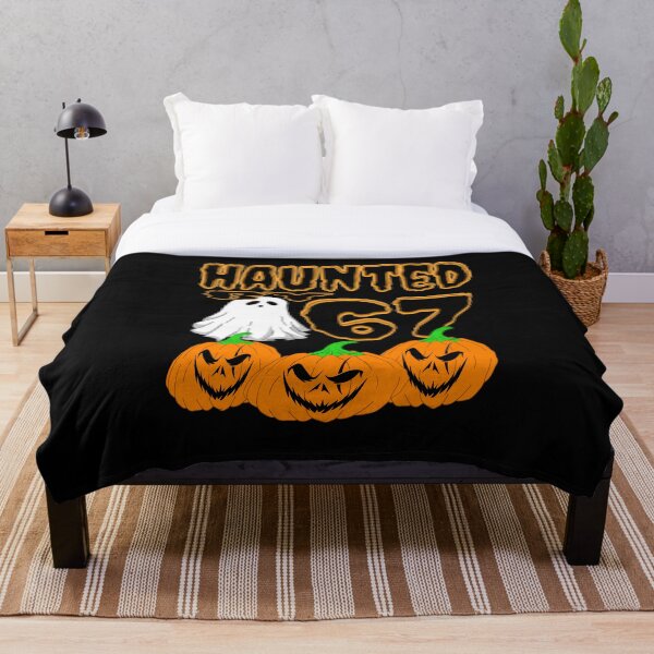 Item preview, Haunted by 67 – funny ghost and pumpkin halloween costume designed and sold by TheEndDesign.