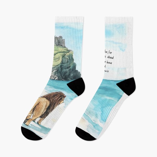 Item preview, Aslan On The Beach - There are far better things ahead than any we leave behind designed and sold by theartfulbeing.