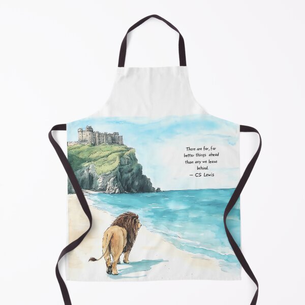 Item preview, Aslan On The Beach - There are far better things ahead than any we leave behind designed and sold by theartfulbeing.