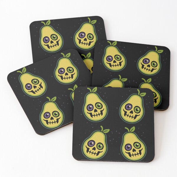 Item preview, Spooky avocado Pattern – Halloween Design designed and sold by Meandmyshop.