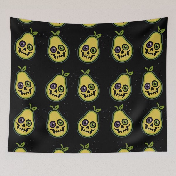 Item preview, Spooky avocado Pattern – Halloween Design designed and sold by Meandmyshop.