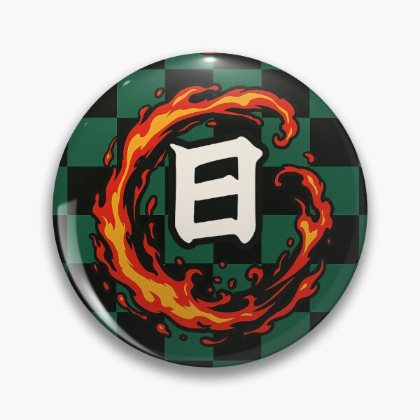 Item preview, Tanjiro Kamado Kanji - Sun Breathing designed and sold by RabidTees.