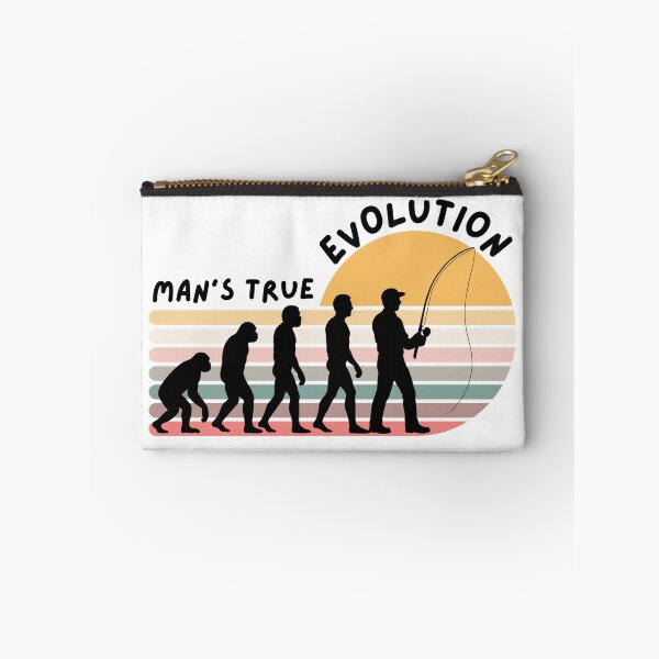 Item preview, True Man’s Evolution – Funny Fishing T-Shirt for Fishermen designed and sold by SVALANART.