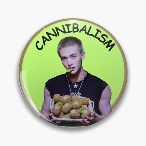 Item preview, Hyunjin Kiwi Cannibalism Stray Kids designed and sold by Alien Sappho.