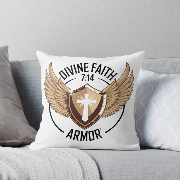 Item preview, Shield Cross Logo Hoodie – Divine Faith Armor designed and sold by DIVINE FAITH 714.