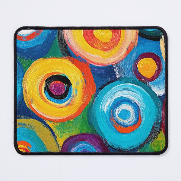 Item preview, Bold Edgy Colorful Circles Contemporary Abstract Modern Designs designed and sold by DEC02.