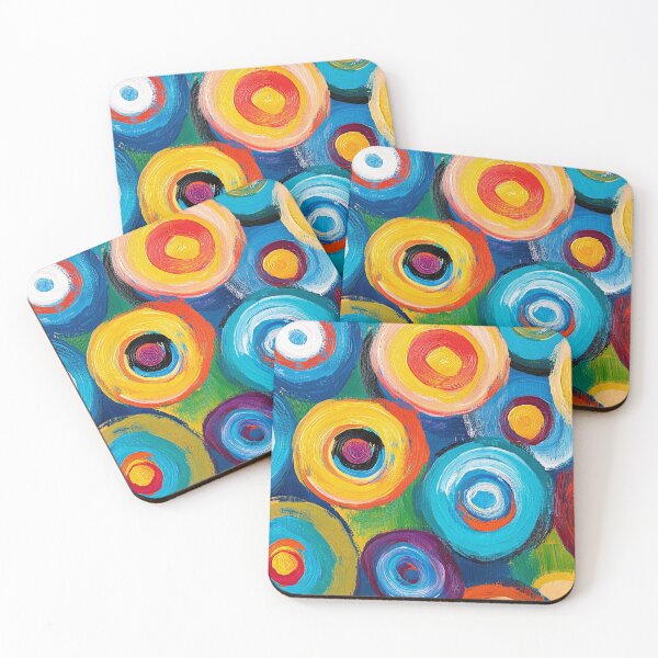 Item preview, Bold Edgy Colorful Circles Contemporary Abstract Modern Designs designed and sold by DEC02.