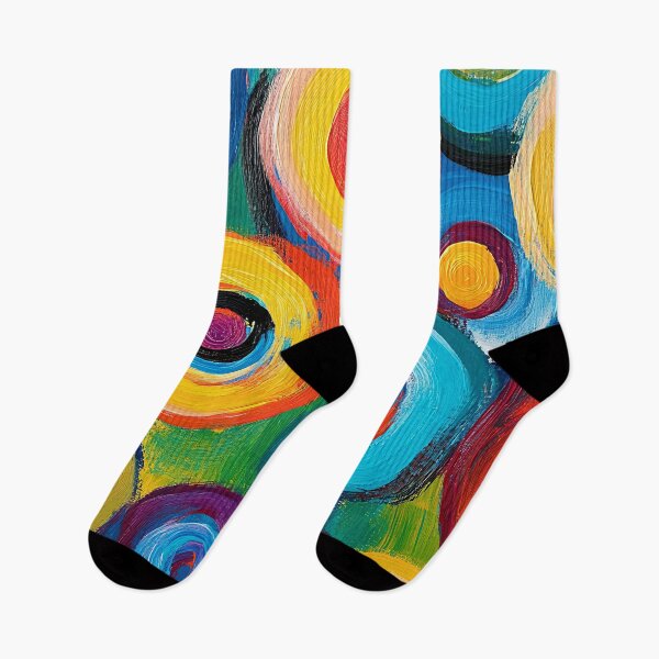 Item preview, Bold Edgy Colorful Circles Contemporary Abstract Modern Designs designed and sold by DEC02.