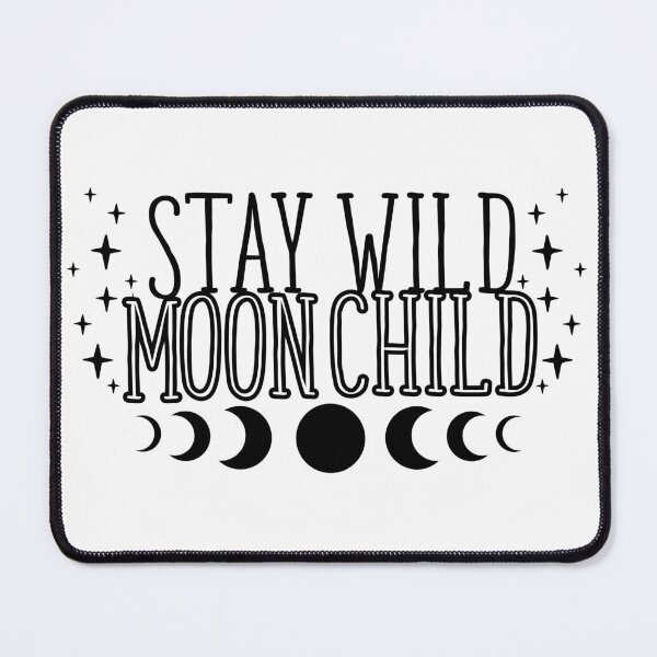 Item preview, Stay Wild Moon child designed and sold by CraftedDesignStudio.