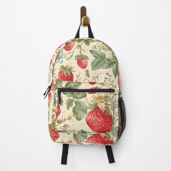 Item preview, Strawberry Fields – Whimsical Cottagecore Pattern designed and sold by Deezyned.