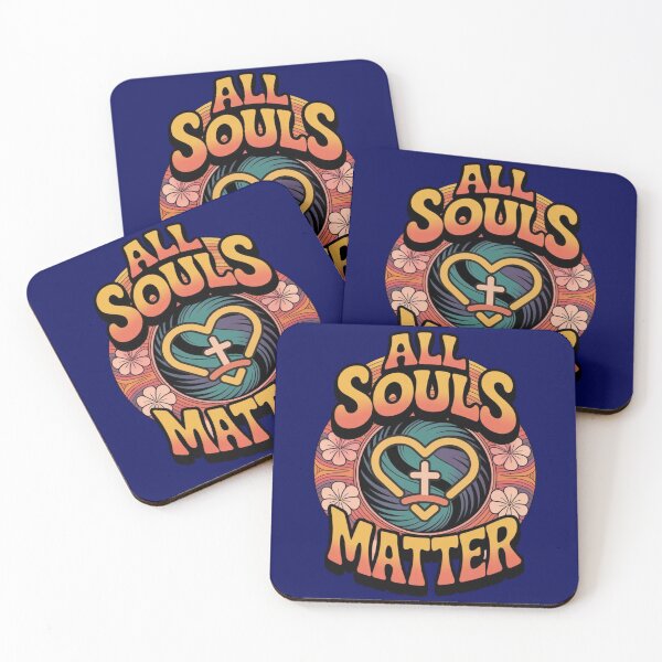 Item preview, All Souls Matter Island Design Heart Cross designed and sold by GFamilyC.