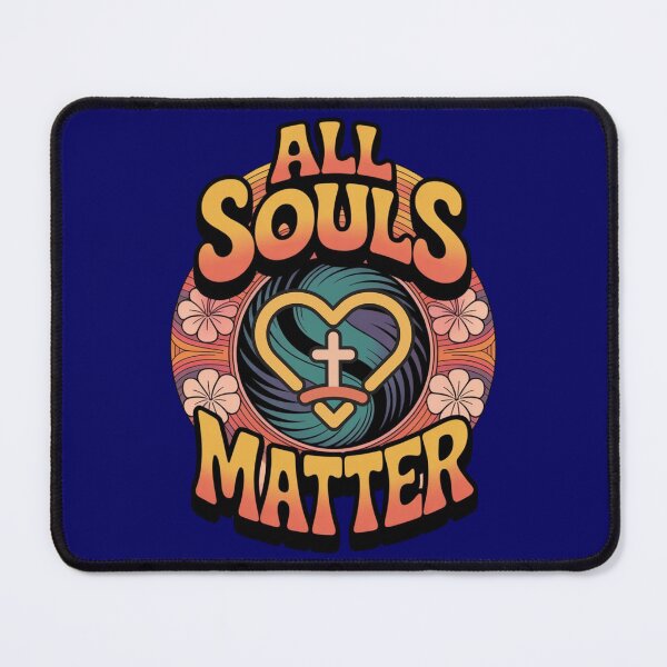 Item preview, All Souls Matter Island Design Heart Cross designed and sold by GFamilyC.