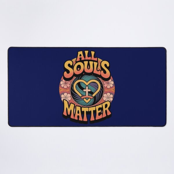 Item preview, All Souls Matter Island Design Heart Cross designed and sold by GFamilyC.